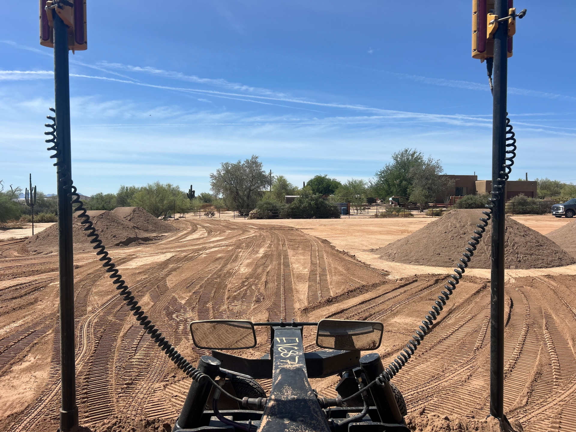 Stabilized arena base layer installation