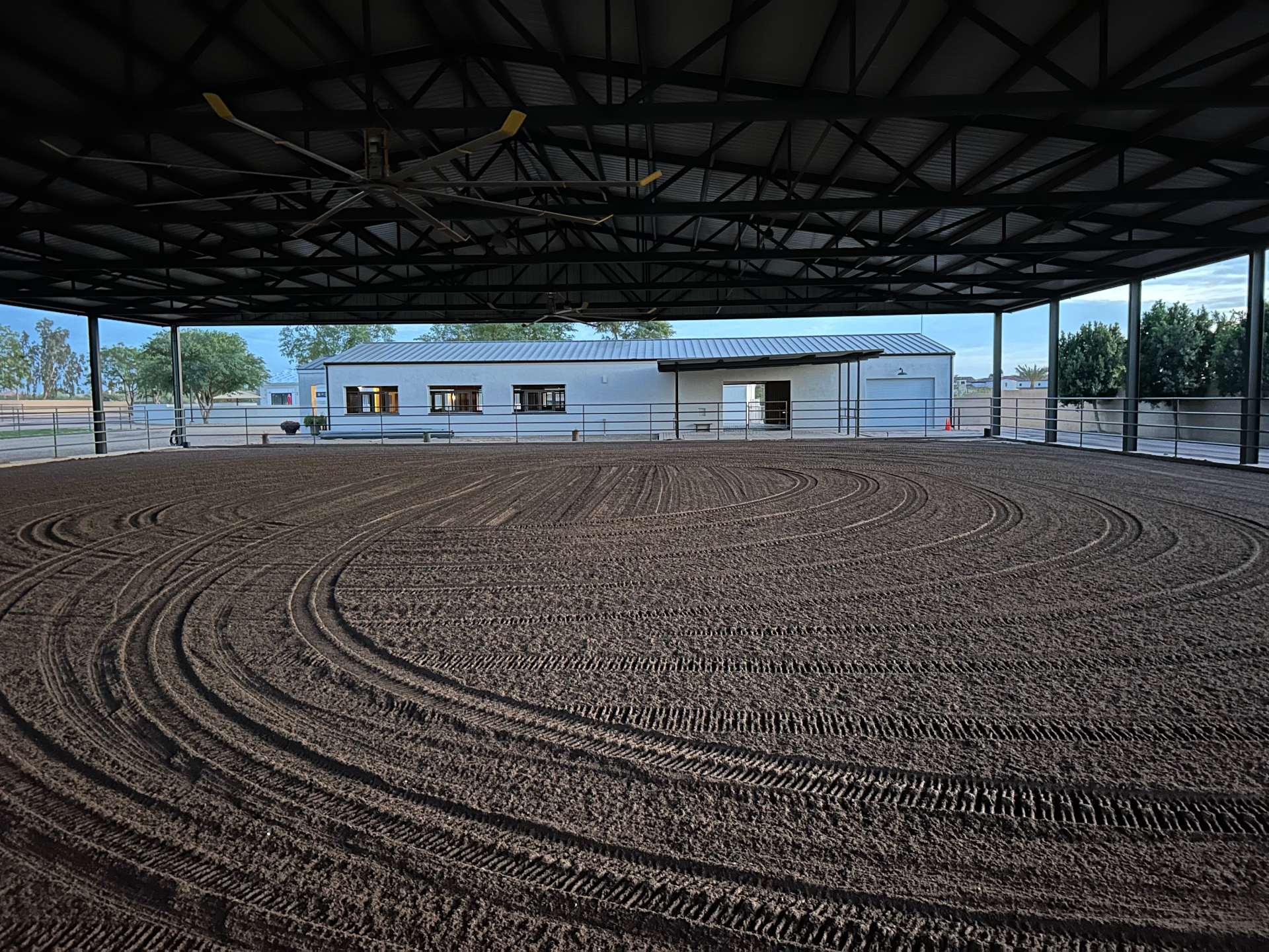 Performance Footing arena project reference photo
