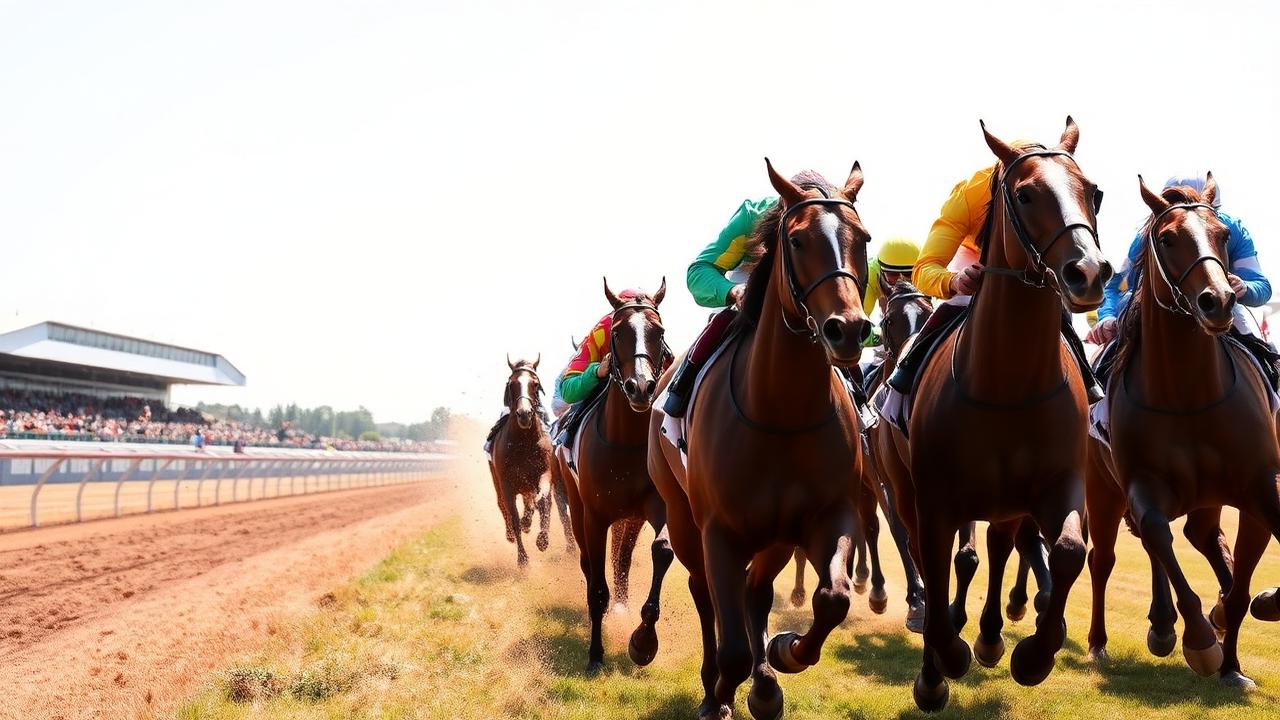 Racing arena with engineered Performance Footing surface