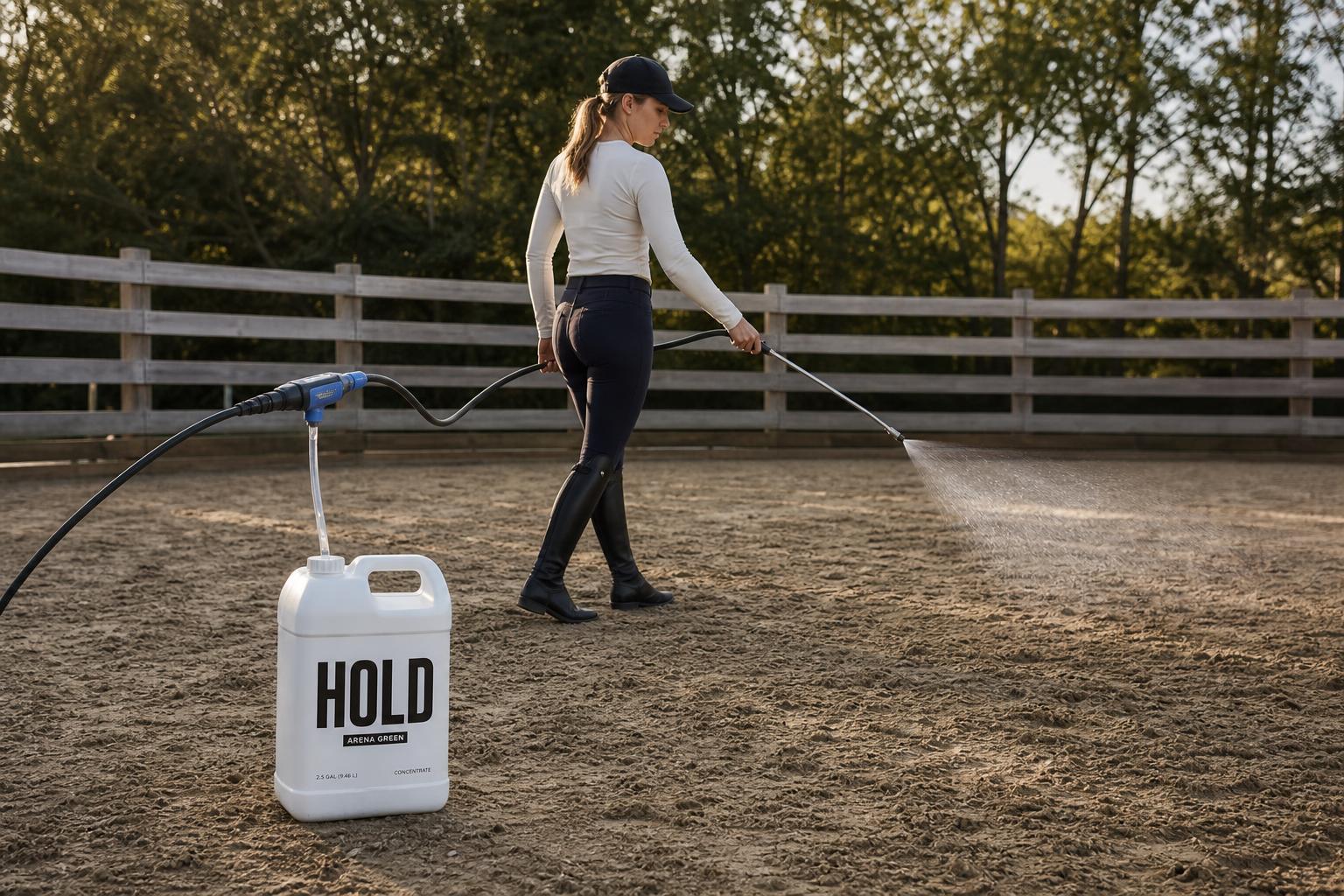 LOCK Moisture Retention & Dust Control — Performance Footing ArenaSpec system