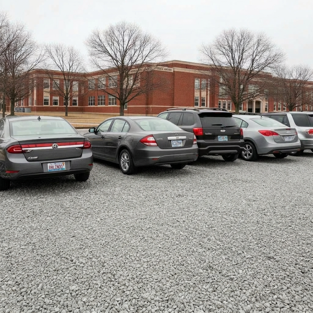PaveCore parking lot expansion