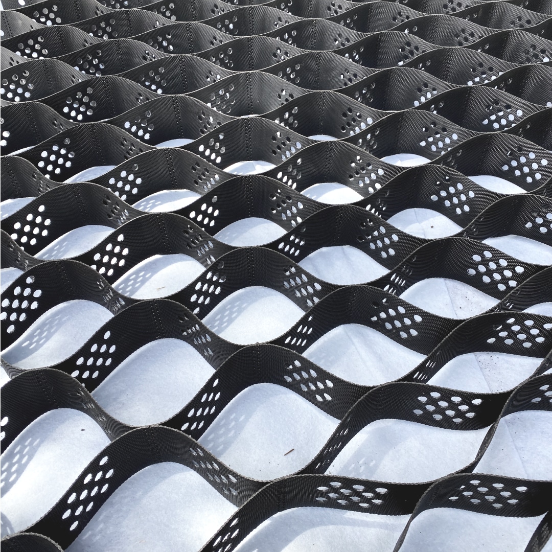 3 inch BaseCore HD Geocell honeycomb panel for arena and paddock ground stabilization