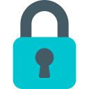 A blue padlock icon on a green background used in the Arena Sand Calculator.