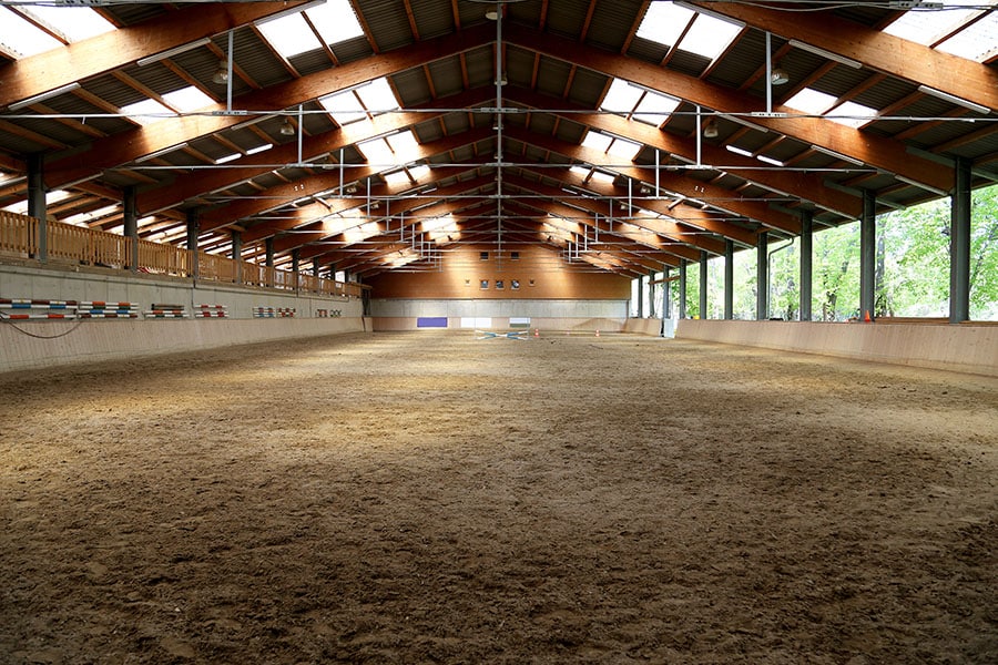 horse arena maintenance