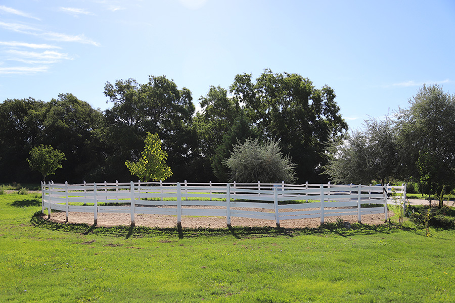 best footing for round pen