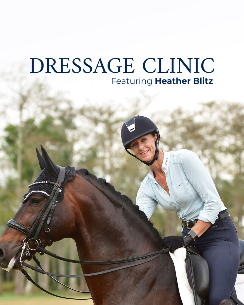 IG DRESSAGE CLINIC Featuring Heather Blitz