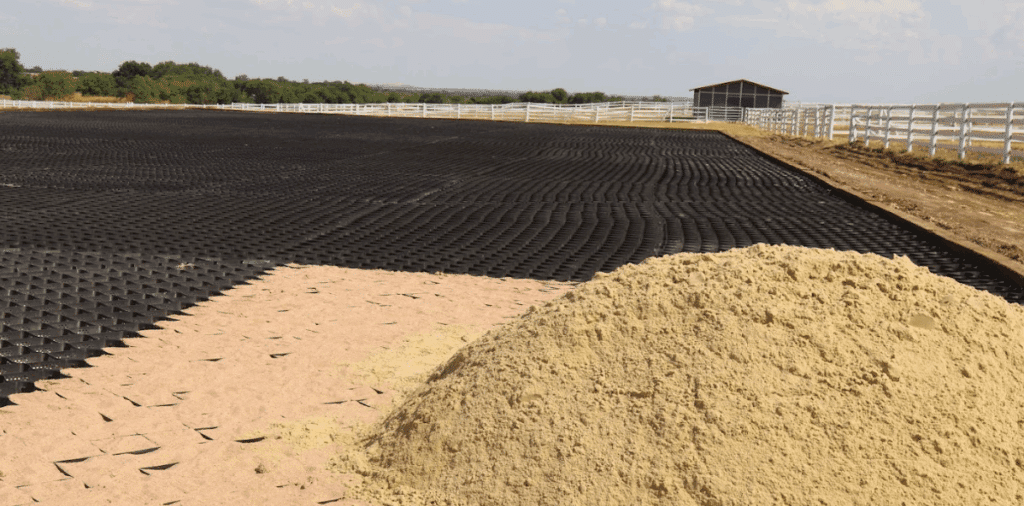 BaseCore geocell installation