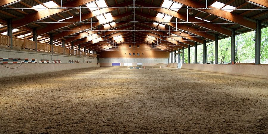 horse arena maintenance